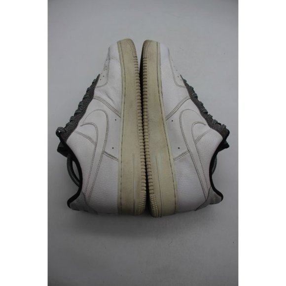 Nike Air Force 1 '07 LV8 Men's Size 10.5  White Grey Sneakers CK4363-100 Suede - Picture 6 of 10